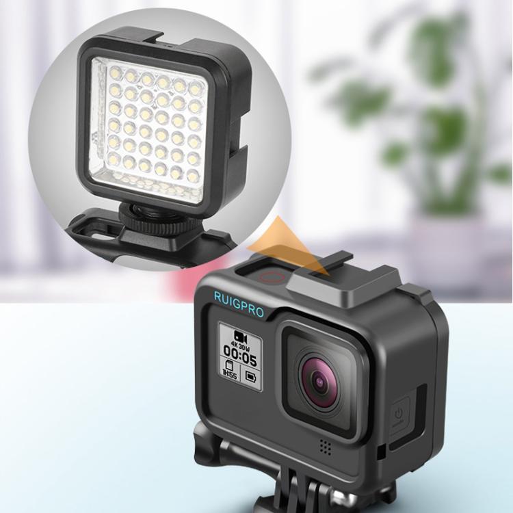 RUIGPRO for GoPro HERO8 Black Standard Border PC ABS Frame Mount Protective Case(Black) - HoMEdemic™ 
