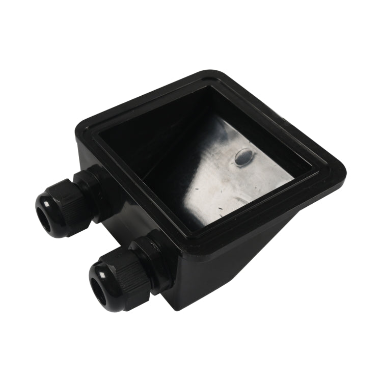 RV Sealed Waterproof Solar Double Cable Entry Gland Box(Black) - HoMEdemic™ 