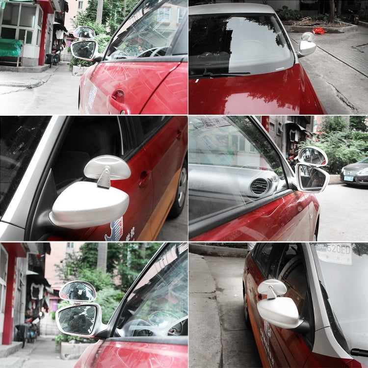 Rear View Blind Spot Mirror Universal Adjustable Wide Angle Auxiliary Mirror, Rear View Blind Spot Mirror - HoMEdemic™ 