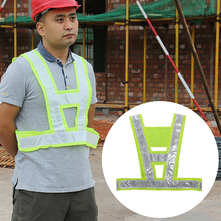 Reflective Fluorescent Vest Driving School Construction Traffic Safty Warning Reflective Vest, Vest 2 - HoMEdemic™ 