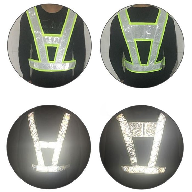 Reflective Fluorescent Vest Driving School Construction Traffic Safty Warning Reflective Vest, Vest 2 - HoMEdemic™ 
