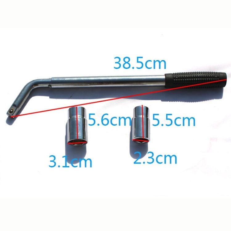 Retractable Effort Tire Wrench, 17.19.21.23 - HoMEdemic™ 