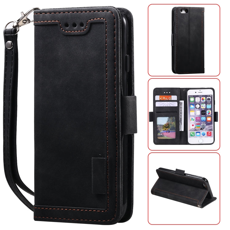 Retro Splicing Horizontal Flip Leather Case with Card Slots & Holder & Wallet, For iPhone SE 2022 / SE 2020 / 8 / 7, For Xiaomi Redmi Note 8 Pro - HoMEdemic™ 