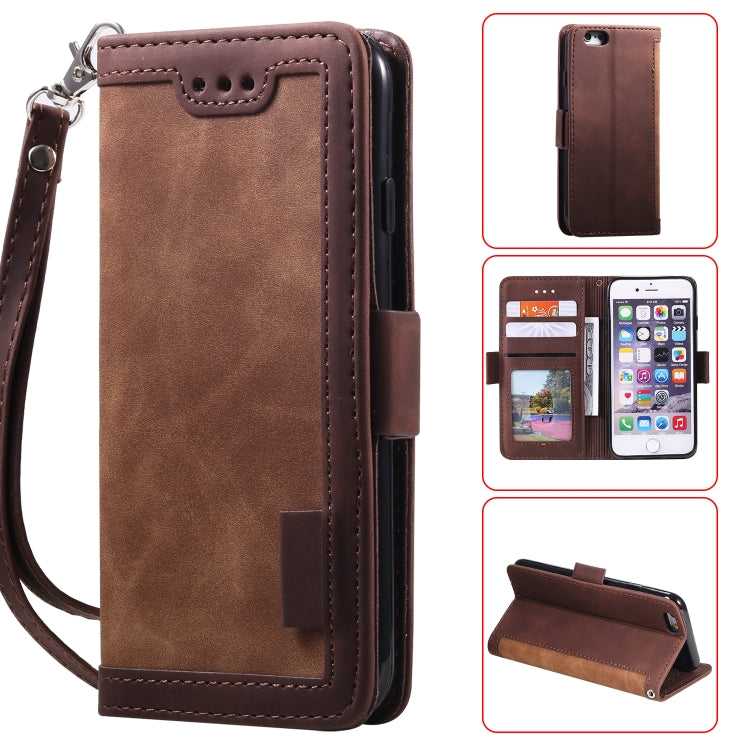 Retro Splicing Horizontal Flip Leather Case with Card Slots & Holder & Wallet, For iPhone SE 2022 / SE 2020 / 8 / 7, For Xiaomi Redmi Note 8 Pro - HoMEdemic™ 
