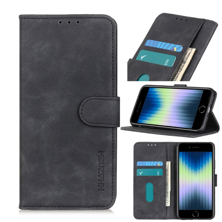 Retro Texture PU + TPU Horizontal Flip Leather Case with Holder & Card Slots & Wallet, For iPhone SE 2022 / SE 2020, For Huawei P40 Pro+, For Galaxy A51 5G, For Galaxy A71 5G - HoMEdemic™ 