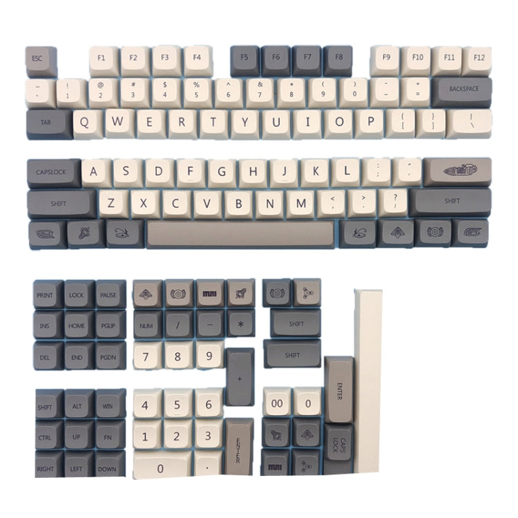 Revelation 125 Keys Sublimation Mechanical Keyboard PBT Keycaps - HoMEdemic™ 
