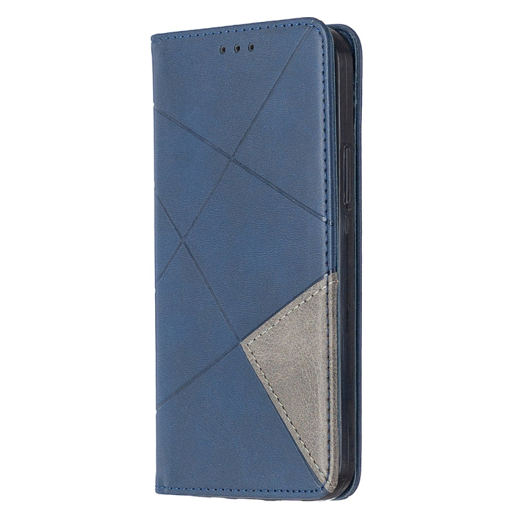 Rhombus Texture Horizontal Flip Magnetic Leather Case with Holder & Card Slots, For Xiaomi Redmi 9A, For Xiaomi Redmi 9C, For iPhone 12 mini, For iPhone 12 / 12 Pro - HoMEdemic™ 