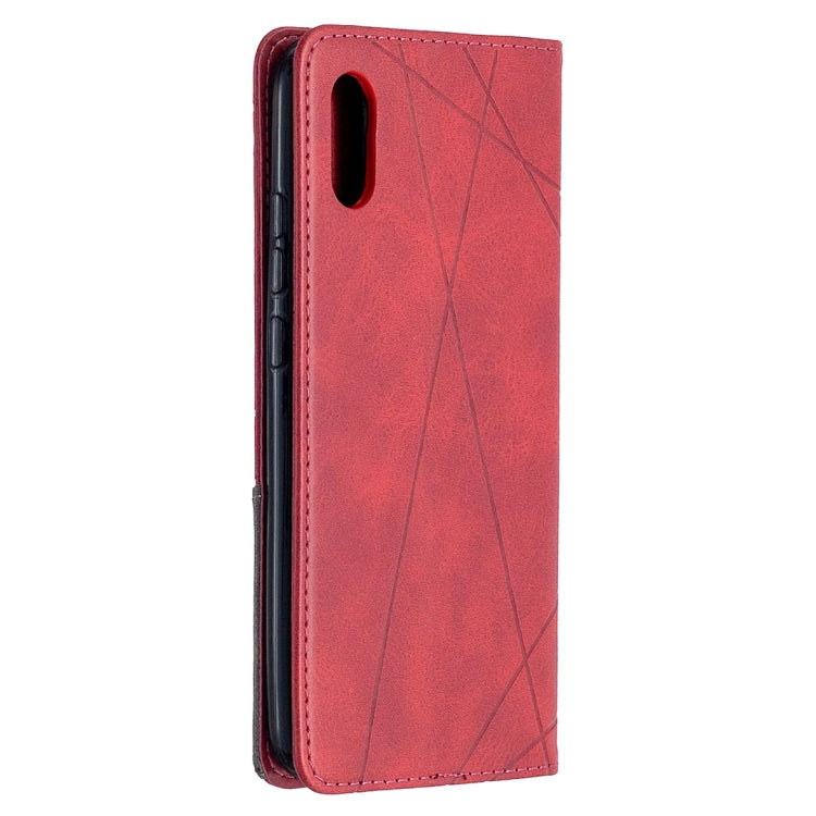 Rhombus Texture Horizontal Flip Magnetic Leather Case with Holder & Card Slots, For Xiaomi Redmi 9A, For Xiaomi Redmi 9C, For iPhone 12 mini, For iPhone 12 / 12 Pro - HoMEdemic™ 