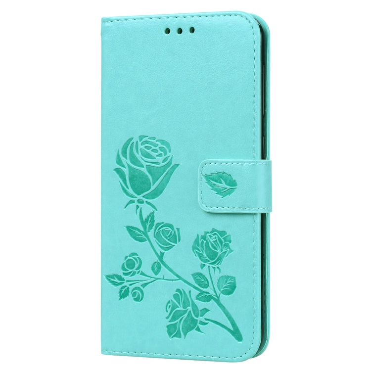 Rose Embossed Horizontal Flip PU Leather Case for Galaxy A10, with Holder & Card Slots & Wallet - HoMEdemic™ 