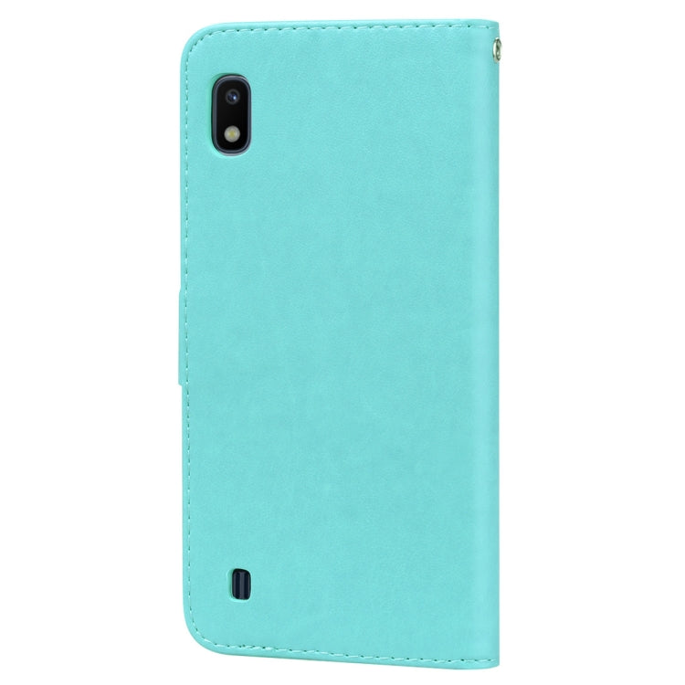 Rose Embossed Horizontal Flip PU Leather Case for Galaxy A10, with Holder & Card Slots & Wallet - HoMEdemic™ 