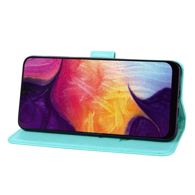 Rose Embossed Horizontal Flip PU Leather Case for Galaxy A50, with Holder & Card Slots & Wallet, For Samsung Galaxy A50 - HoMEdemic™ 