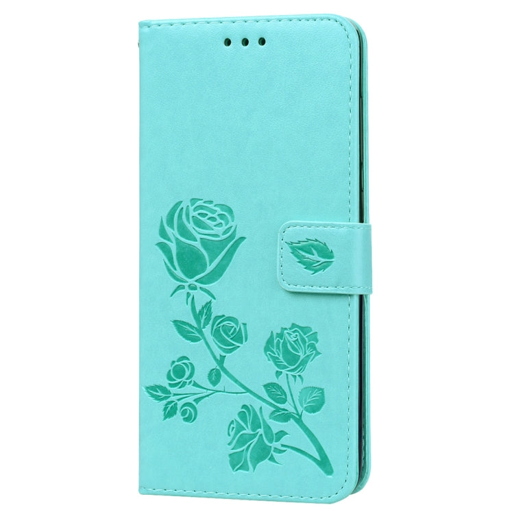 Rose Embossed Horizontal Flip PU Leather Case for Galaxy A70, with Holder & Card Slots & Wallet, For Samsung Galaxy A70 - HoMEdemic™ 