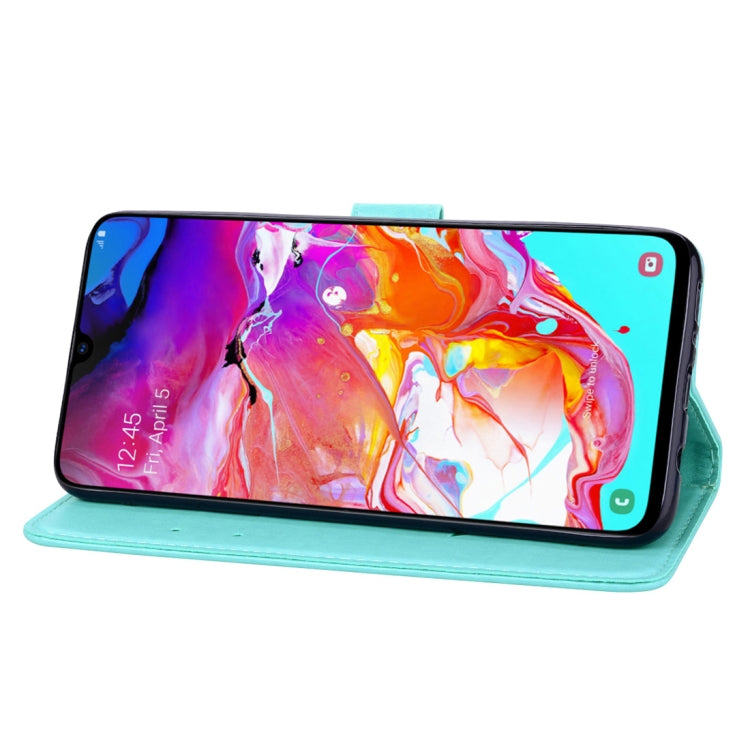 Rose Embossed Horizontal Flip PU Leather Case for Galaxy A70, with Holder & Card Slots & Wallet, For Samsung Galaxy A70 - HoMEdemic™ 