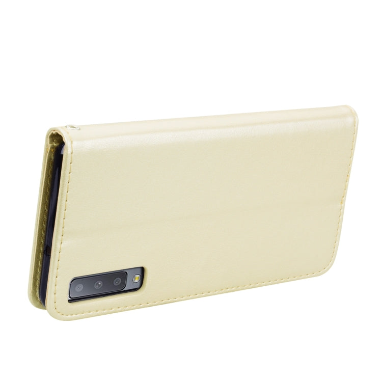 Rose Embossed Horizontal Flip PU Leather Case for Samsung Galaxy A7 (2018) , with Holder & Card Slots & Wallet, For Samsung Galaxy A7 (2018) - HoMEdemic™ 
