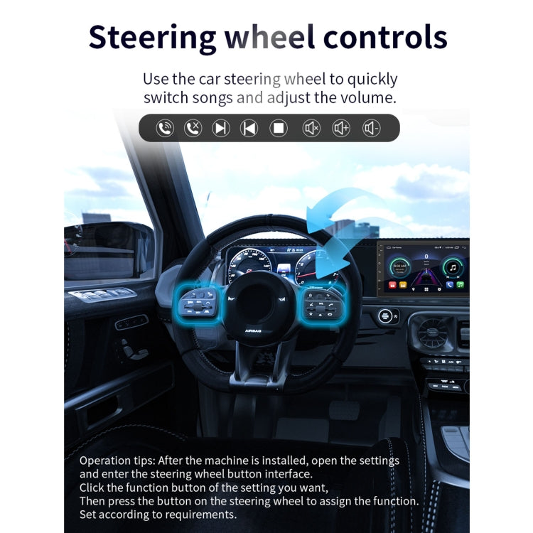 S-072A 7 inch IPS Screen Car Android Player GPS Navigation Bluetooth Touch Radio, Support Mirror Link & FM & WIFI & Steering Wheel Control, S-072A - HoMEdemic™ 