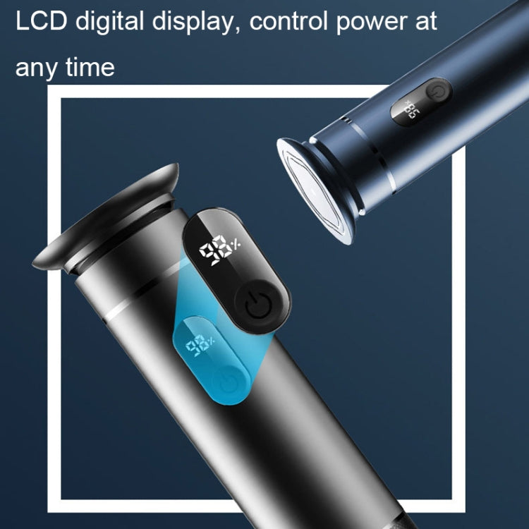 S-608 Smart Digital Display USB Charging Foot Grinder Exfoliating Electric Pedicure(Black) - HoMEdemic™ 