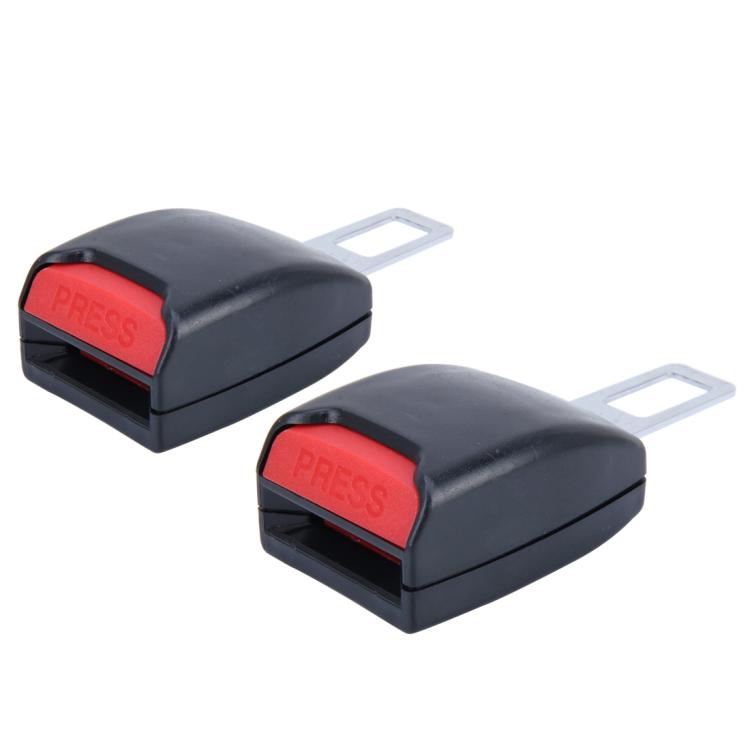 2 PCS Universal Car Seat Belt Extension Buckle, (Black), (Khaki), (Grey) - HoMEdemic™ 