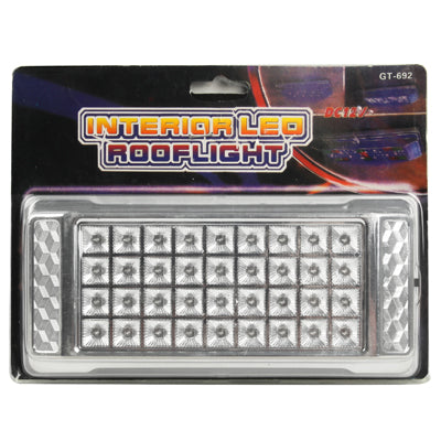 White Interior 36 LED Roof Light for Vehicle (DC 12V), 36 LEDs - HoMEdemic™ 
