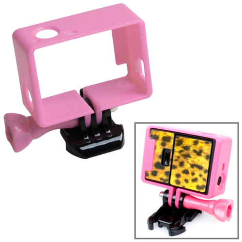 TMC High Quality Tripod Cradle Frame Mount Housing for GoPro HERO4 /3+ /3, HR191(Pink) - HoMEdemic™ 