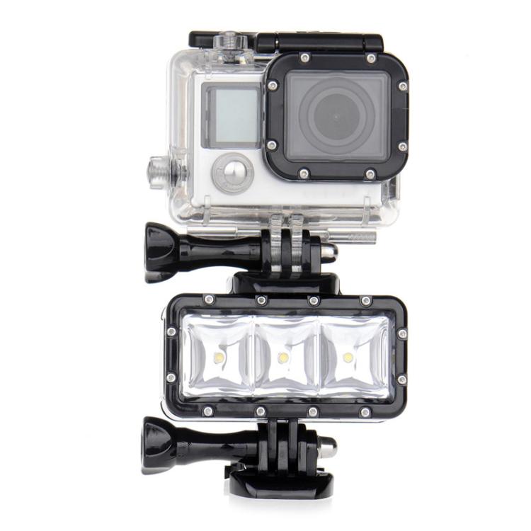 SupTig 30M Waterproof 300LM Video Light for GoPro, Insta360, DJI and Other Action Cameras(Black) - HoMEdemic™ 