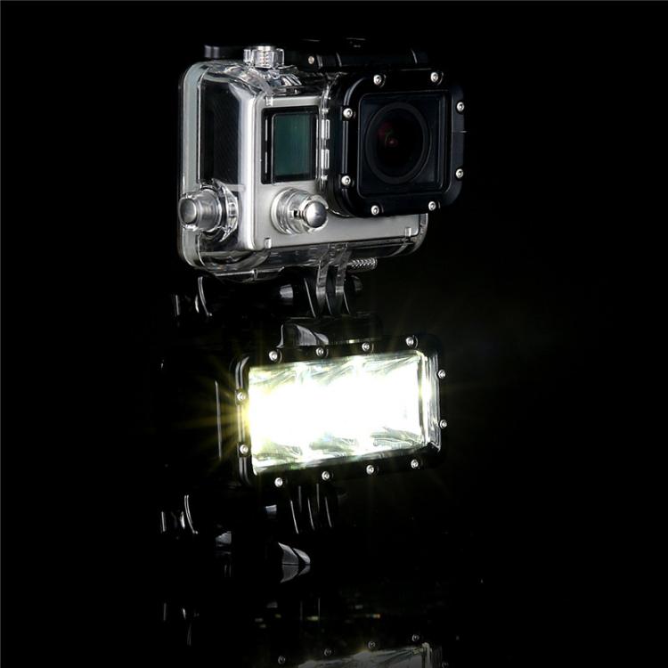 SupTig 30M Waterproof 300LM Video Light for GoPro, Insta360, DJI and Other Action Cameras(Black) - HoMEdemic™ 