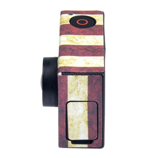 Retro US Flag Pattern Case Sticker for GoPro HERO3+ /3 - HoMEdemic™ 