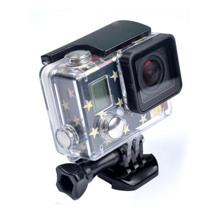 Retro US Flag Pattern Case Sticker for GoPro HERO3+ /3 - HoMEdemic™ 