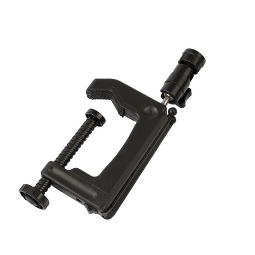 Desktop Fixed Clamp Holder Mount with Tripod Adapter for GoPro, Insta360, DJI and Other Action Cameras, Clamp Size: 1 - 6 cm, Table Clamp - HoMEdemic™ 