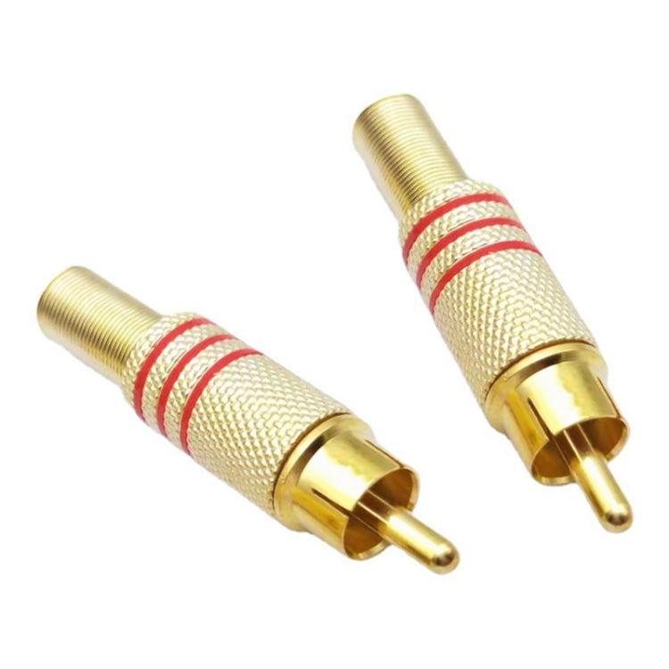 JL0924 3.5mm RCA Jack Connector (10 Pcs in One Package, the Price is for 10 Pcs), JL0924 3.5mm RCA (Red) - HoMEdemic™ 