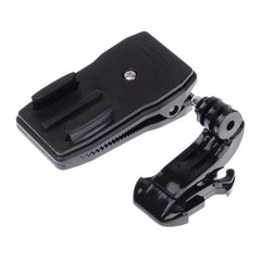 360 Degree Rotation J Shape Backpack Hat Clip Fast Clamp Mount for Xiaomi Yi Sport Camera(XM17), J Shape Backpack - HoMEdemic™ 