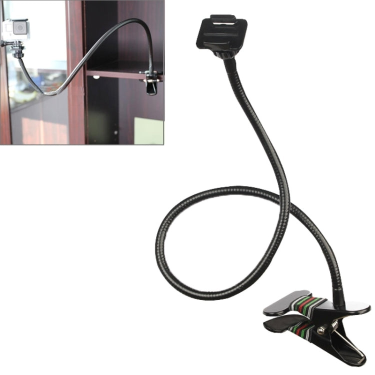 Lazy Holder Any Bending Holder with Great Clip forGoPro Hero12 Black / Hero11 /10 /9 /8 /7 /6 /5, Insta360 Ace / Ace Pro, DJI Osmo Action 4 and Other Action Cameras, Great Clip - HoMEdemic™ 