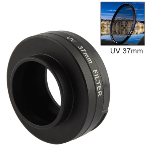 37mm UV Filter Lens with Cap for GoPro HERO4 /3+ /3 - HoMEdemic™ 