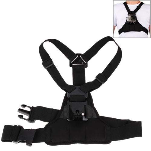 GP26-D Special Sports Shoulders DV Chest Belt for GoPro, Insta360, DJI and Other Action Cameras(Black) - HoMEdemic™ 