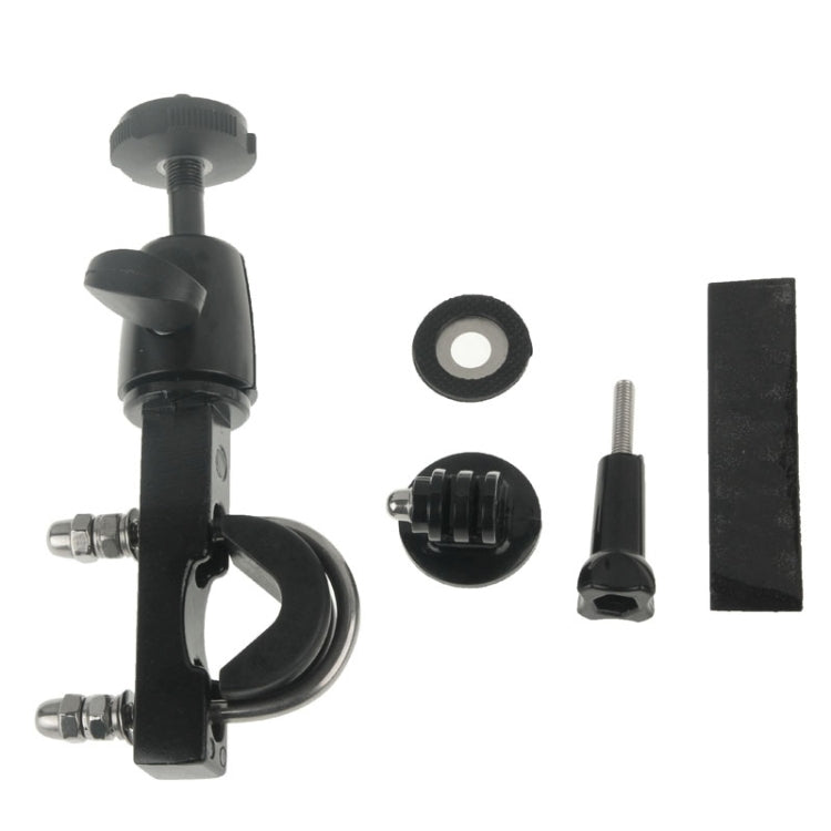 Handlebar Seatpost Big Pole Mount Bike Moto Bicycle Clamp with Tripod Mount Adapter & Screw for GoPro, Insta360, DJI and Other Action Cameras, Moto Bicycle Clamp - HoMEdemic™ 