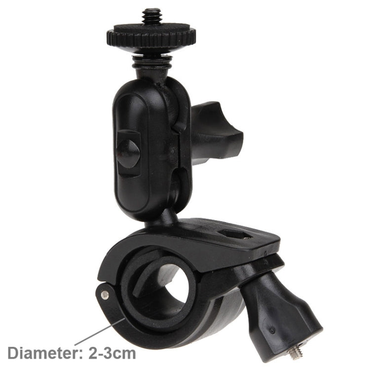 360 Degrees Rotation Bicycle Motorcycle Holder Handlebar Mount with Screw & Tripod Adapter for PULUZ Action Sports Cameras Jaws Flex Clamp Mount for GoPro, Insta360, DJI and Other Action Cameras - HoMEdemic™ 