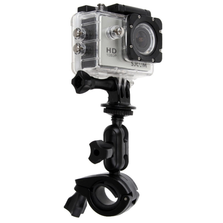 360 Degrees Rotation Bicycle Motorcycle Holder Handlebar Mount with Screw & Tripod Adapter for PULUZ Action Sports Cameras Jaws Flex Clamp Mount for GoPro, Insta360, DJI and Other Action Cameras - HoMEdemic™ 