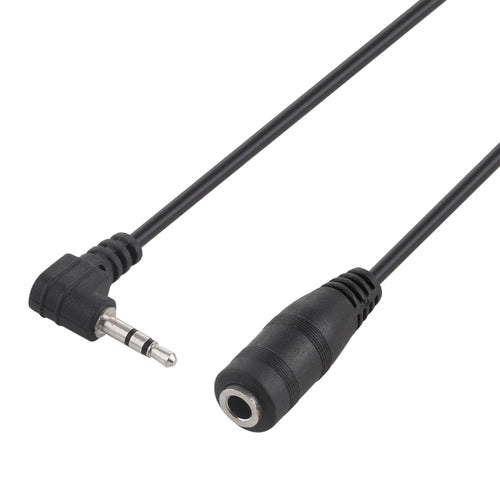 2.5mm Male Elbow to 3.5mm Female Audio Stereo Converter Adapter Cable - HoMEdemic™ 