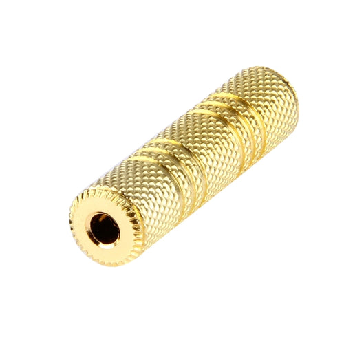 Gold Plated 3.5mm Female to 3.5mm Stereo Jack Adaptor Socket Adapter - HoMEdemic™ 