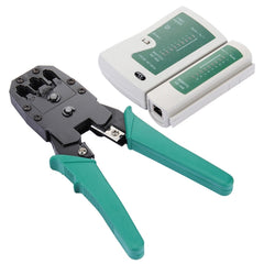 5 in 1 RJ45 Crimping Crimper Stripper Punch Down RJ11 Cat5 Cat6 Wire Line Detector Ethernet Network Cable Tester Tools Kits, 5 in 1 - HoMEdemic™ 