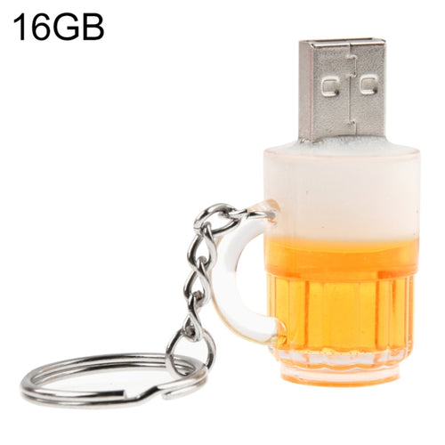 Beer Keychain Style USB Flash Disk with 16GB Memory - HoMEdemic™ 