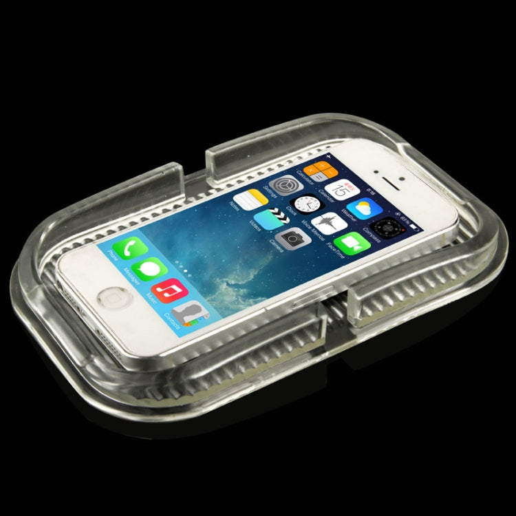 Car Dashboard Anti-skid Magic Sticky Silicone Gel Pad / Holder for iPhone 5 & 5S / iPhone 4 & 4S, For iPhone, Galaxy, Sony, Lenovo, HTC, Huawei, and other Smartphones(Transparent)�������������������������������������������������������������������������... - HoMEdemic™ 