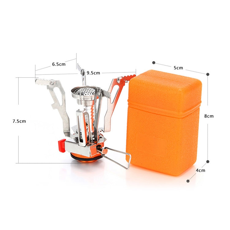 Outdoor Portable Ultra Mini Stainless Steel Gas Stove, Mini Stainless - HoMEdemic™ 