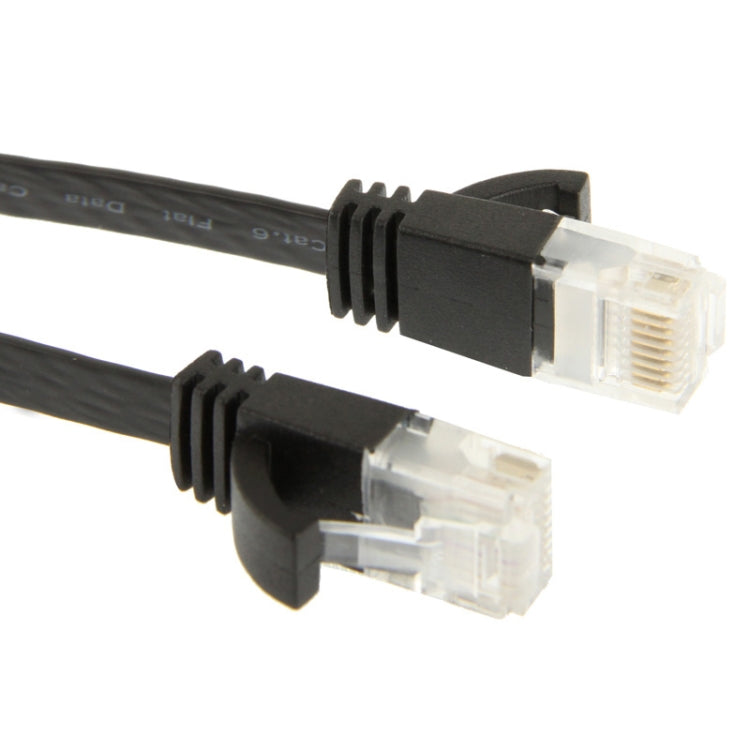 5m CAT6 Ultra-thin Flat Ethernet Network LAN Cable, 5m Black - HoMEdemic™ 