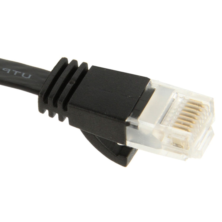 5m CAT6 Ultra-thin Flat Ethernet Network LAN Cable, 5m Black - HoMEdemic™ 