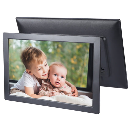 17 inch Multi-media Music & Movie Player Digital Photo Frame with Remote Control, Mstar V59 Program, Support USB / SD Card / HD Port, Built in Stereo Speaker - HoMEdemic™ 