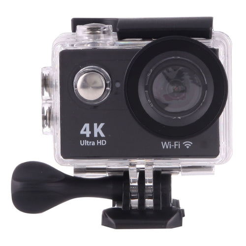 H9 4K Ultra HD1080P 12MP 2 inch LCD Screen WiFi Sports Camera, 170 Degrees Wide Angle Lens, 30m Waterproof(Black) - HoMEdemic™ 