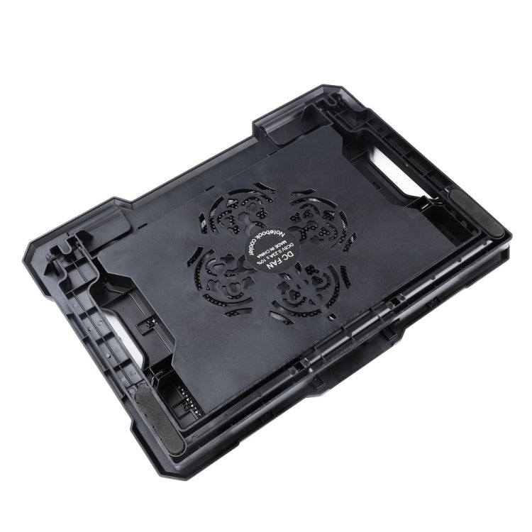 S100 One Fan Adjustable Height Dual USB Ports Laptop Cooling Pad - HoMEdemic™ 