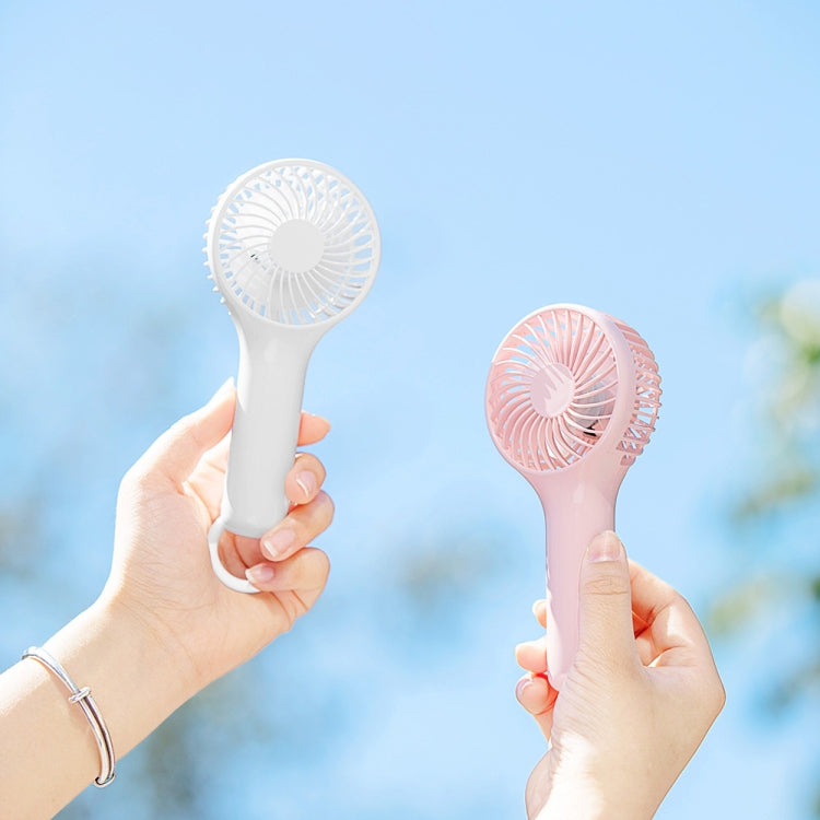 S13 Portable Summer Cooling Fan Hanging Buckle Mini 3 Wind Speed Handheld Fan(Pink) - HoMEdemic™ 