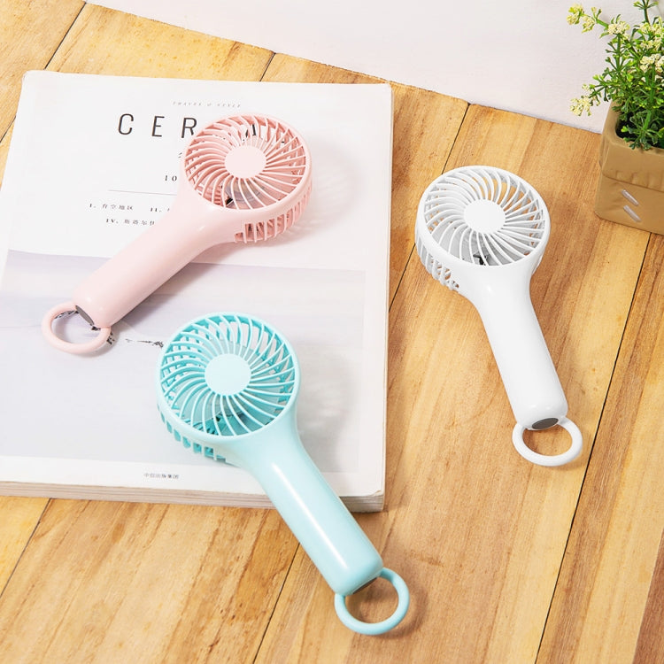 S13 Portable Summer Cooling Fan Hanging Buckle Mini 3 Wind Speed Handheld Fan(Pink) - HoMEdemic™ 