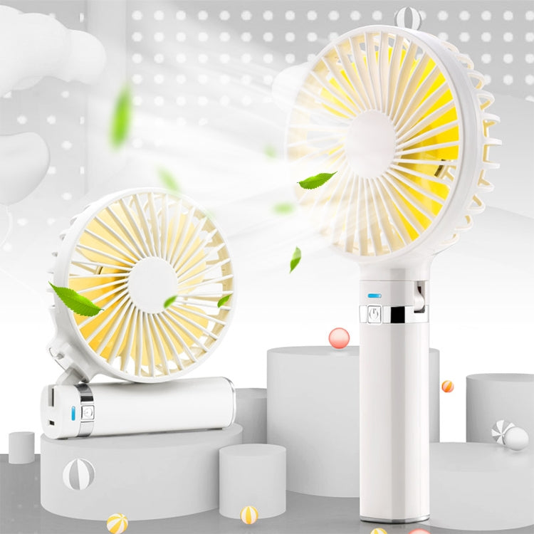S2 Portable Foldable Handheld Electric Fan, with 3 Speed Control & Night Light - HoMEdemic™ 